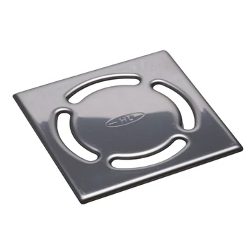 HL Nemesacél lefolyórács 115x115mm, a Primus szifonbetétes rácstartókhoz (HL.037PR.1E)