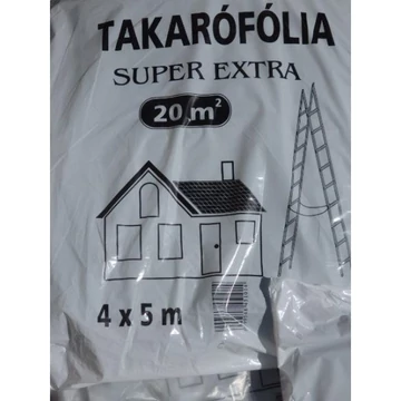 Takarófólia, 20 m2 (létrázható / extra erős)