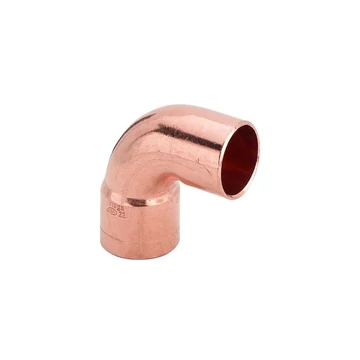 15 KB 90-fokos könyök, vörösréz forrasztható