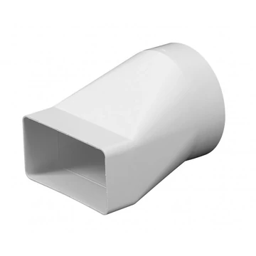 Egyenes vízszintes átalakító, PVC, 55x110 mm / NA100 (AERO.KP55-20)