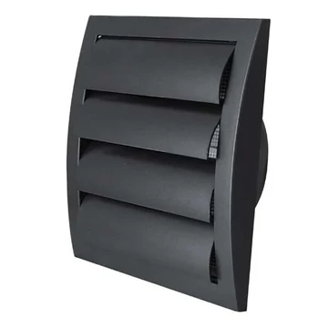 Gravitációs zsalu, 150x150 mm / NA100, antracit (AERO.ND10ZA)