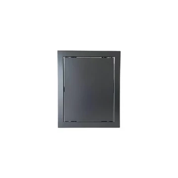 Szervizajtó PVC, 200x200 mm, antracit (AERO.PL2020A)
