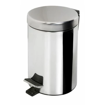 AWD Pedálos szemetes, 3 literes, rozsdamentes acél (02030010)