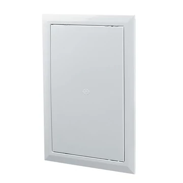 Műanyag csempeajtó, fehér, 200x250 mm (D200x250)