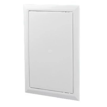 Műanyag csempeajtó, fehér, 150x200 mm (D150x200)