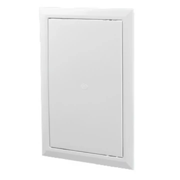 Műanyag csempeajtó, fehér, 250x400 mm (D250x400)