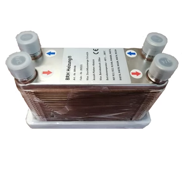 BRH Lemezes hőcserélő 40 lemezes, 12,7m3/h, 4x1" (BRH 50)