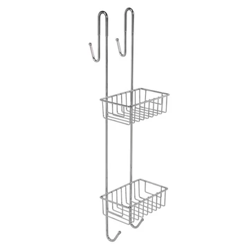 AWD Kétszintes akasztható piperepolc, krómozott (02081423)