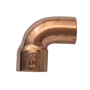 22 KB 90-fokos könyök, vörösréz forrasztható