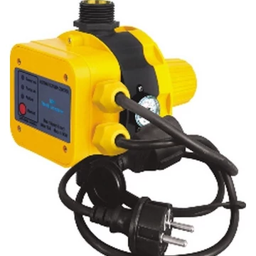 BRH-1202B nyomásmérő órás áramláskapcsoló, 20A, 2,2 kW, sárga