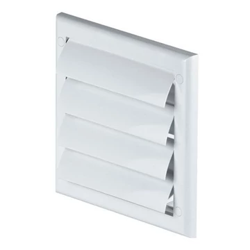 Gravitációs zsalu NA125 csonkkal, 190x190 mm (AERO.TN4)