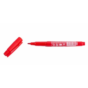 Flexo Alkoholos marker, piros, vékony hegyű (13235)