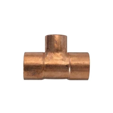 22-1/2"-22 T-idom, vörösréz forrasztható