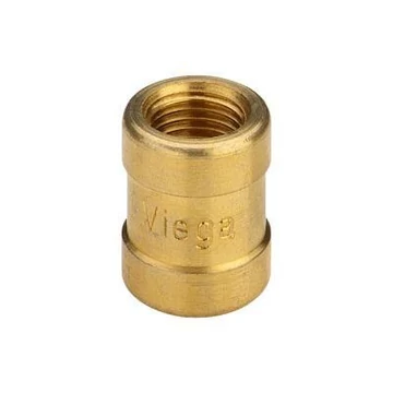 Viega 3/4" sárgaréz karmantyú