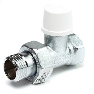 ARCO Radiátor visszatérő szelep, 1/2", egyenes kivitel, belső menetes (BM) (TB216)