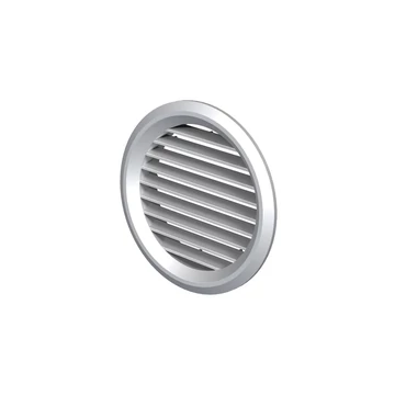 Bodo Szellőzőrács 125-ös, kerek, fehér (BODO.MV 125 BVS)