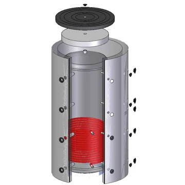 Branek Hőszigetelő köpeny 1000 literes puffertartályhoz, d=790 mm átmérőre (BRANEK 1000)