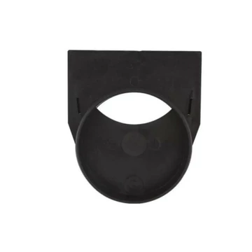 Styron folyóka bekötő elem, 110 mm, fekete műanyag (STY-901)