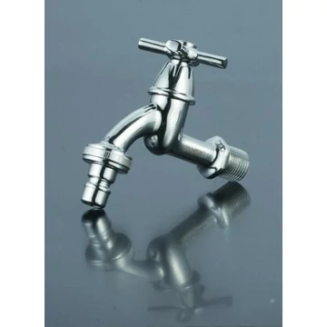 Melscher Kerti csap, egyenes, tömlővéges kivitel (B001)