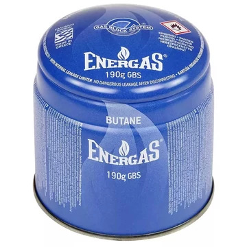 Átszúrható gázpalack forrasztáshoz, szelepes kivitel (bután/propán), 190 g (002000)