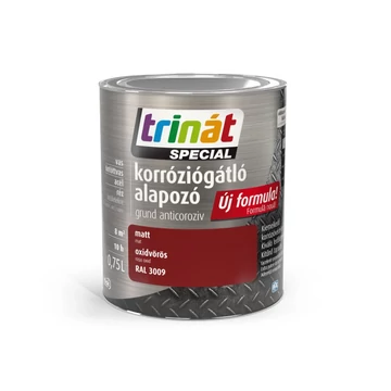 Korróziógátló alapozó festék, vörösoxid, 0,75 l (FESTEK.000033)