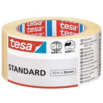 Tesa Economy Festő maszkolószalag (papír), 50 mm x 50 m