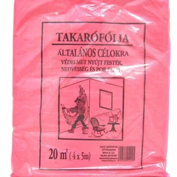 Takarófólia, vékony (standard), 20 m²