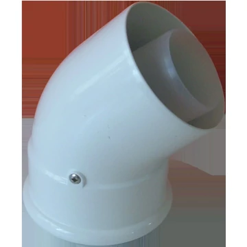 Brilon PPs könyök idom, 60 mm / 45° (PKO6045)