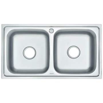 Nago LS-7843C kétmedencés mosogatótálca