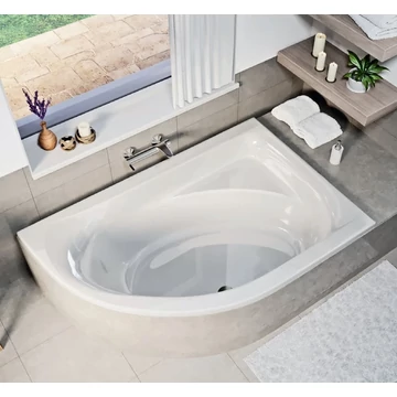 Aquarella 150-es kádhoz jobbos előlap, 150x100 cm