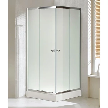 Ambon Grand szögletes zuhanykabin, 90x90 cm, Intimo üveggel