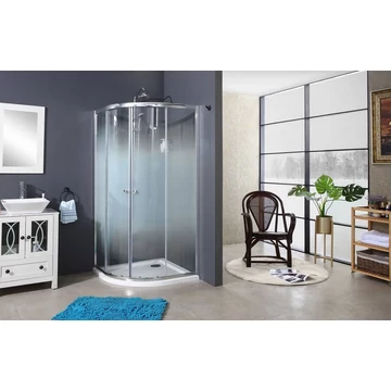 Niagara Lotus Grand íves zuhanykabin + tálca, 90 cm