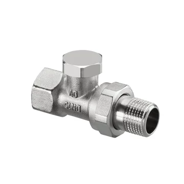 Oventrop Combi2 egyenes visszatérő torlószelep, 1/2" (1091162)