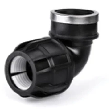 Plassim KPE BM könyök idom, 50 mm - 6/4"