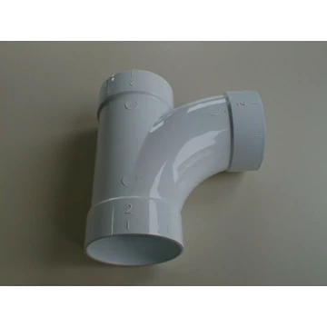 Központi porszívó 90°-os ág idom, fehér