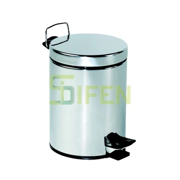 Rami-9104N fedél nélküli króm hulladékgyűjtő, 30 l