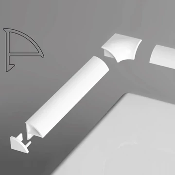 Ravak Kádszegély, 6/1100 mm, fehér (XB441100001)