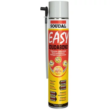 Soudal EasyBond pisztolyhab, 750 ml (123126)