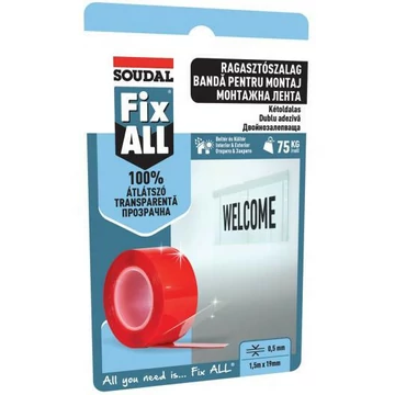Soudal FIX ALL Mounting kétoldalú ragasztószalag (155603)