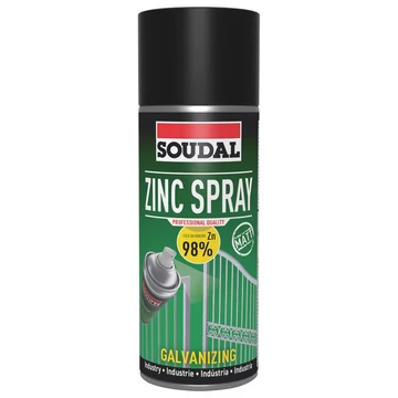 Soudal technikai cink spray, matt, 400 ml (155885)