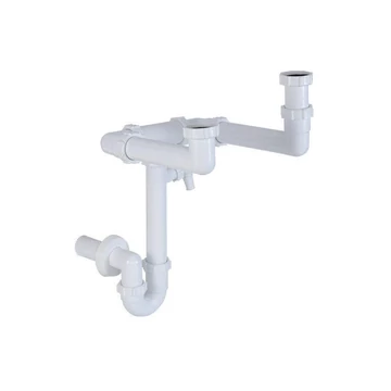 Styron mosogató szifon, egymedencés, gyümölcsmosós (STY-643)