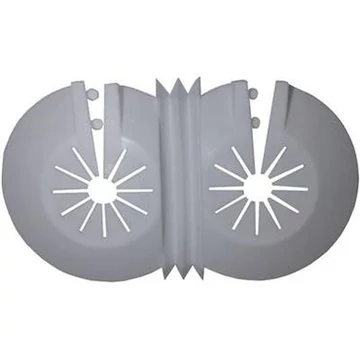 ICMA Univerzális műanyag csőrózsa II., fehér (82.109.AC)