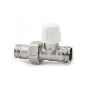 ICMA Radiátor torló szelep, egyenes kivitel, 24x1,5 – 1/2" (82.829.AD)