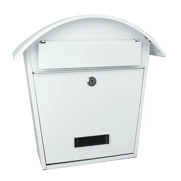 Postaláda, ívelt, záras, fehér (JKH.3490136)