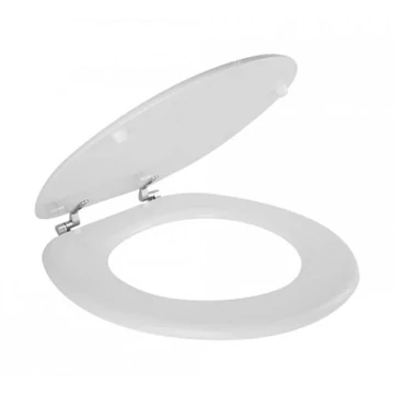 WC-ülőke, króm zsanérral