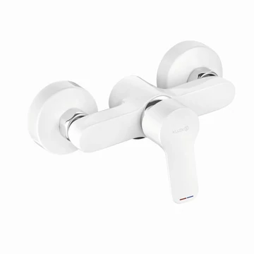 Kludi Pure and Easy zuhanycsaptelep, fehér/króm (378419165)