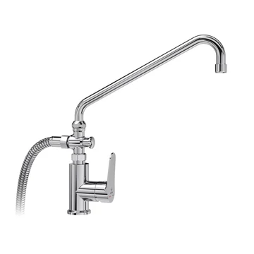 Melscher Álló KMT (kád-mosdó-töltő) csaptelep zuhanyszettel (M35-KMT)