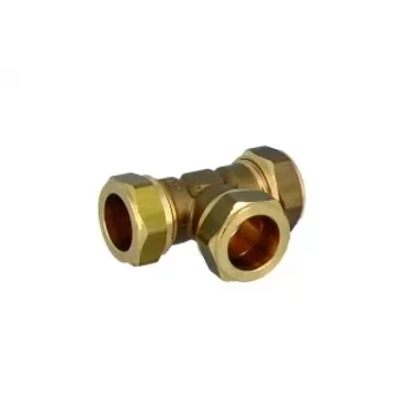 Tiemme roppantógyűrűs KM csatlakozó, 3/4" x 22 mm, 1100002