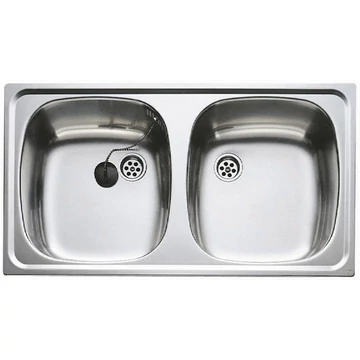 Teka E-modell 800x440 2B mosogatótálca + szifon (10103041)