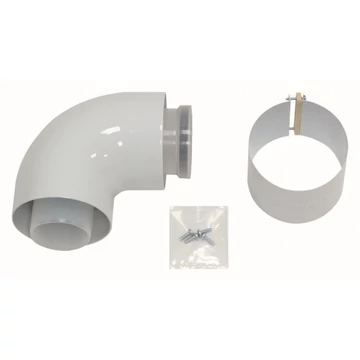 Vaillant Könyökidom 90°, 60/100 mm, PPS/alu (303910)